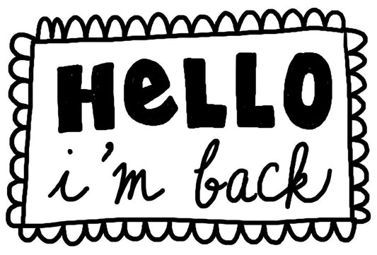 Hello - It's been a while!