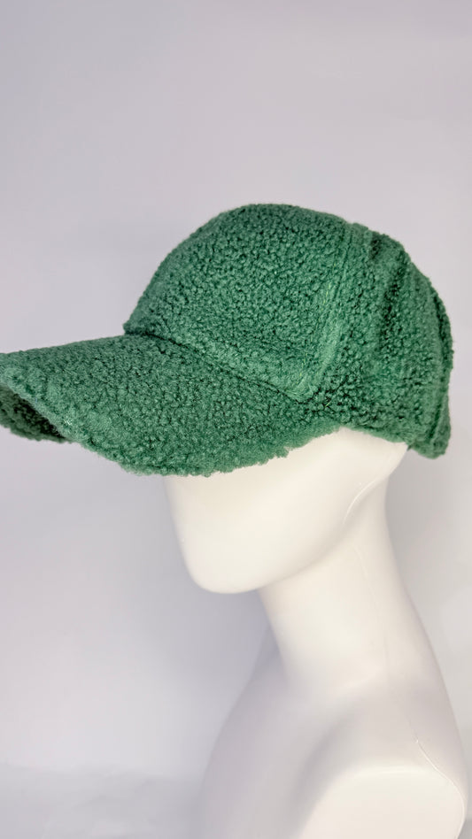 Green Teddy Cap